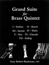 Grand Suite for Brass Quintet P.O.D. cover
